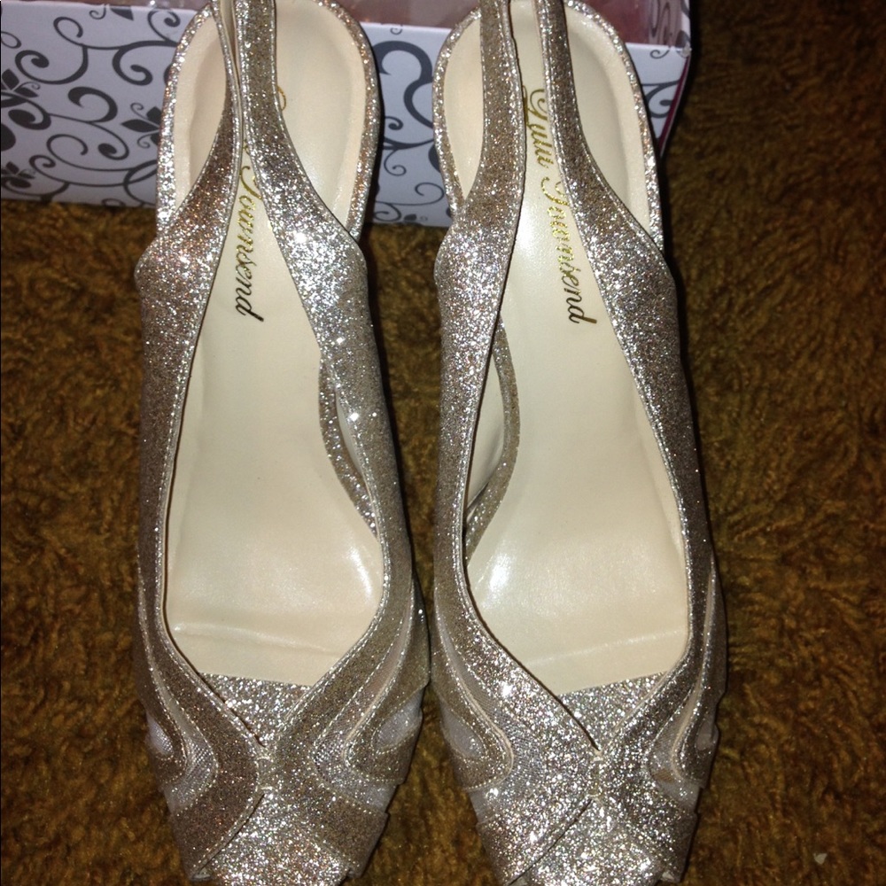 Sparkly heels